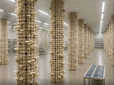 Грибная ферма в коробках из-под яиц? Так выращивают грибы в Нидерландах