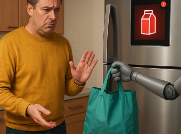 Холодильник теперь напомнит, что вы забыли купить молоко!