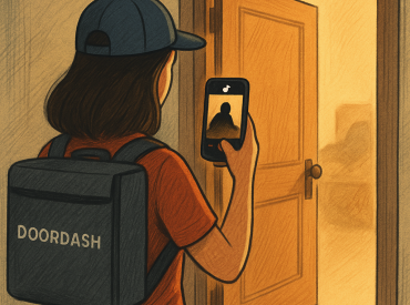 Курьера арестовали за съёмку спящего у себя дома клиента