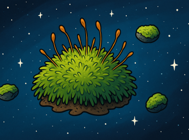 Мох прожил год в открытом космосе. Без воздуха. Без защиты. И почти не заметил