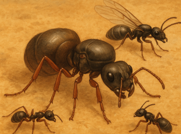 Муравьи, которые рожают чужаков! Учёные нашли “инопланетный” способ размножения