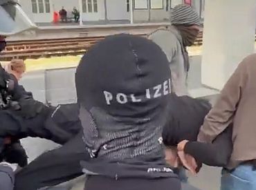 В Австрии арестован латвиец, угрожавший захватить заложников в поезде (ВИДЕО)