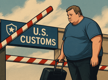 Ожирение — повод отказать в визе? США вводят новый фильтр для иностранцев