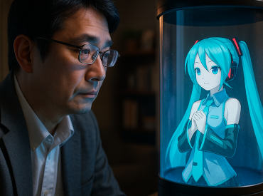 Японец потерял жену-голограмму после закрытия сервиса