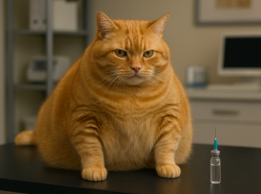 В Америке разработали новый препарат для похудения… котов!