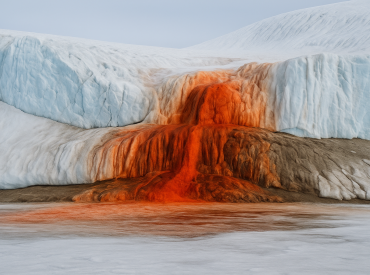 Антарктида скрывает «кровавый водопад» и это не форма речи!