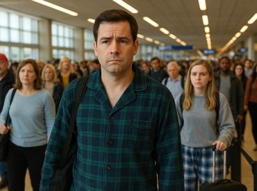 В США призвали пассажиров не летать в пижамах — соцсети смеются