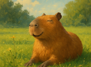 Капибара сбежала из зоопарка и «живёт лучшую жизнь» по соседству