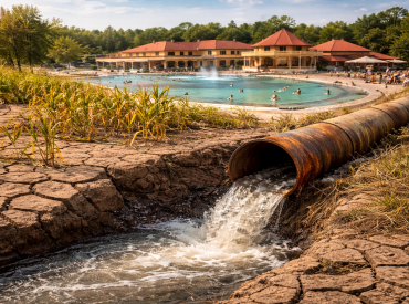 Венгерскиий парадокс: термальные СПА сбрасывают воду, а поля превращаются в пустыню