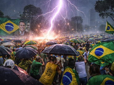 Молния ударила по митингу в Бразилии: пострадали 89 участников!