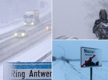 Европа в cнежной ловушке: сотни самолётов отменены, поезда не идут, люди ночуют в аэропортах