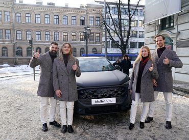 Prezentē ziemas Olimpiskajām spēlēm tapušos reprezentācijas tērpus