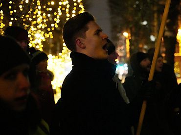 И Ланга там: в Риге прошёл пикет против мигрантов (ФОТО)