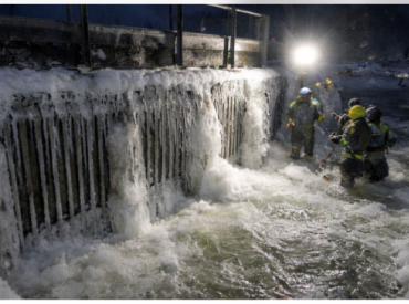 Лёд нарушил водоснабжение Таллина в новогоднюю ночь