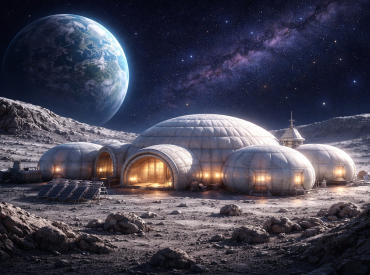 Отель на Луне уже принимает заявки: ночь с видом на Землю оценили в миллионы