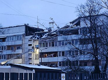 Обрушение на Баускас: один погибший, десятки эвакуированы