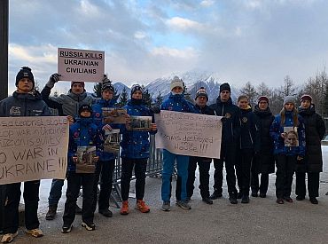 Latvijas skeletona izlase protestē pret krievu dalību starptautiskās sacensībās