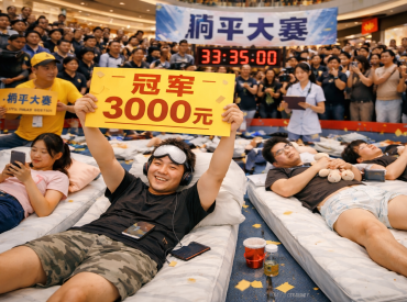 Он продержался 33 часа! В Китае выбрали чемпиона по «ничегонеделанию»