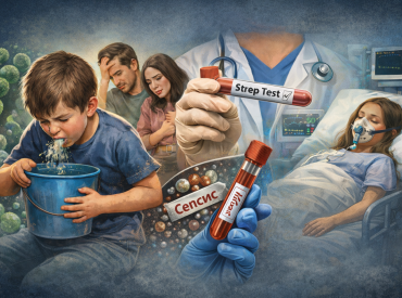 Эта зимняя болезнь сошла с ума: рвёт — а горло не болит. И это не вирус