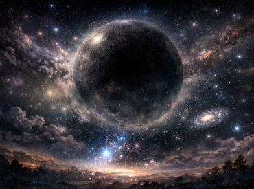 Астрономы нашли «провалившуюся галактику»: она вся из тьмы