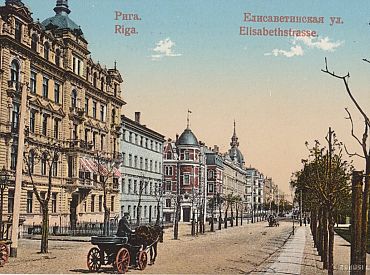 Эта роскошная улица — Элизабетес: прогулки по Риге
