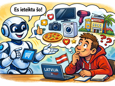 Без робота выбора нет! Уже 36% латвийцев выбирают товары через ИИ