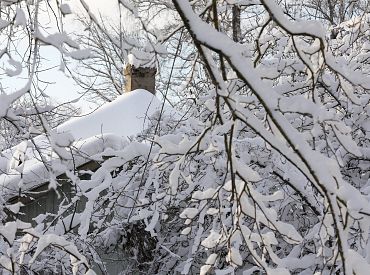 Dienvidlatgali klāj līdz 46 centimetriem dziļš sniegs