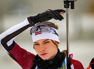 Латвийская биатлонистка взяла золото на чемпионате мира среди юниоров