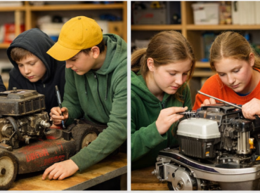 Телефоны забрали – газонокосилки дали! Что устроили школьники на переменах?