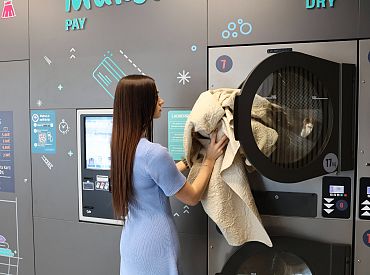 “Laundromat” tīklā jaunums – pašapkalpošanās veļas mazgātava Siguldā