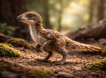 Крошечный динозавр весом меньше килограмма переписал историю эволюции