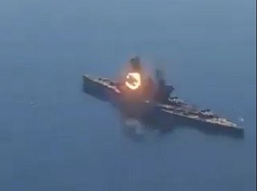 Иранцы «потопили» американский линкор «Миссури» на радость всем шутникам в Х