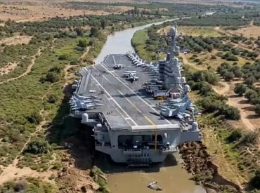 Американский авианосец «застрял» в реке Иордан и другие новости с Ближнего Востока