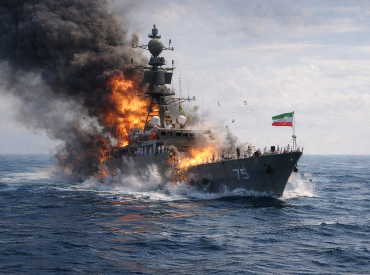 Иранский фрегат торпедирован у берегов Шри-Ланки подлодкой: погибла половина команды