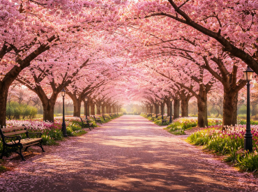 Секрет розового «взрыва»: почему сакура цветёт одновременно — и чем это может закончиться