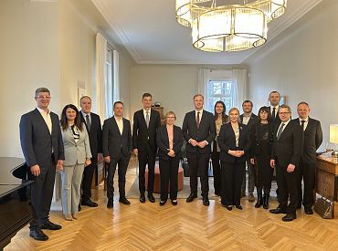 У Латвии и Германии есть потенциал углубления сотрудничества: Валайнис на переговорах с немцами