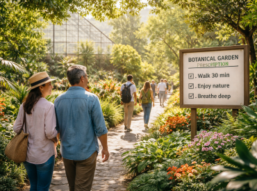 Вместо таблеток — в сад? Врачи могут начать «выписывать прогулки»