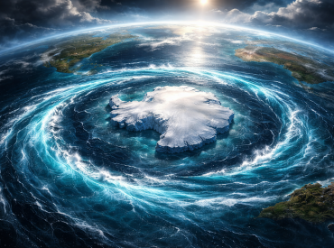 Главное течение Земли «включилось» не сразу: и это изменило климат планеты