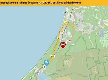 Тяжелое ДТП на Таллинском шоссе: движение было заблокировано