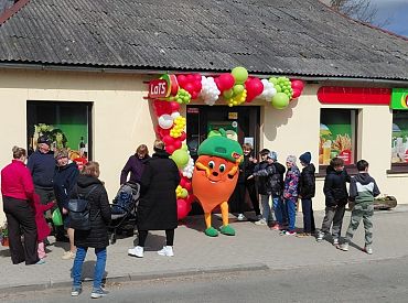 Svētē atvērts jauns “LaTS” veikals, paplašinot iepirkšanās iespējas Jelgavas novadā