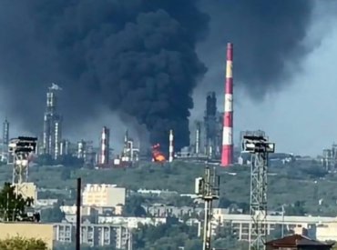 Удар БПЛА по заводу «Роснефти» в Сызрани: пожар и двое погибших (ФОТО)