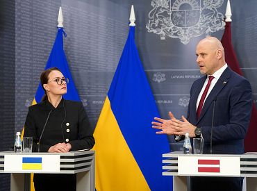 Латвия и Украина подпишут соглашение о сотрудничестве в области дронов