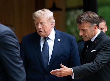 «Он считал, что Украина проиграет»: Макрон заявил, что Трамп изменил своё мнение