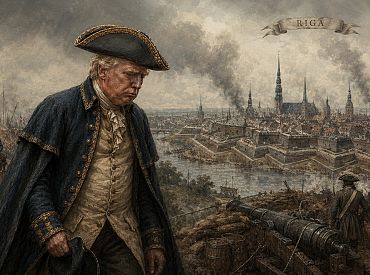Трамп привёз под Ригу известие об измене: предвидение Александра Грина — за 300 лет до…