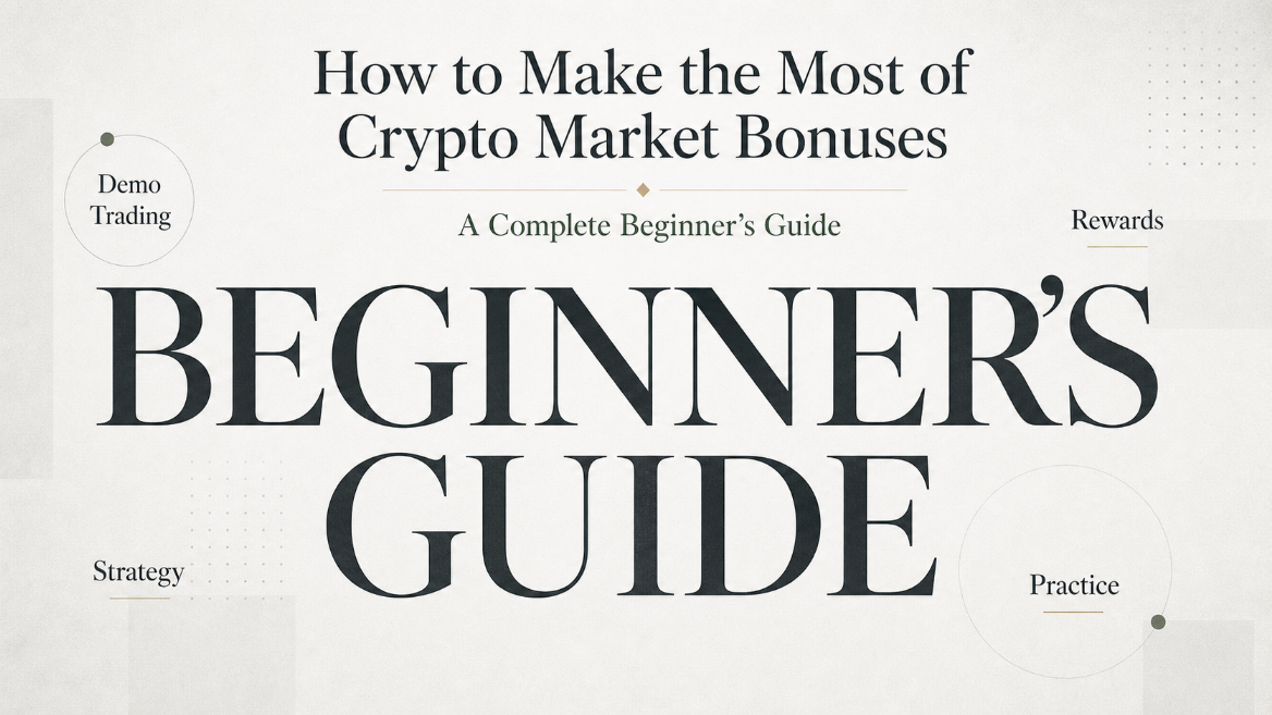 How to Make the Most of Crypto Market Bonuses: A Complete Beginner’s Guide