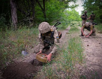 ASV piegādās Ukrainai kājnieku mīnas