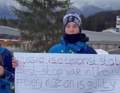 За протесты против россиян могут выгнать с трассы: федерация бобслея