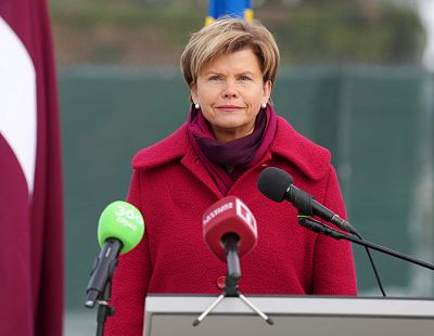 Braže Saeimas debatēs akcentē nepieciešamību pārraut ekonomiskās saites ar Krieviju