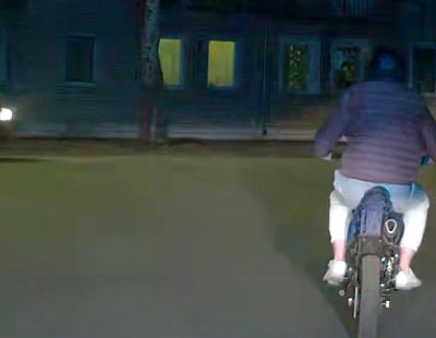 Погоня закончилась аварией: подросток на мотоцикле пытался скрыться от полиции (ВИДЕО)