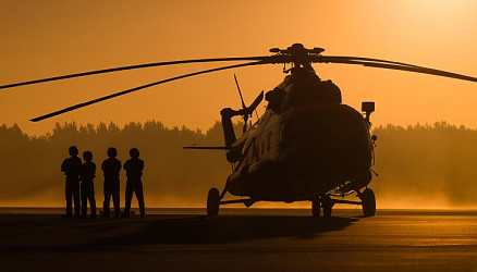 Армейский вертолет доставил в больницу Страдиня сердце донора